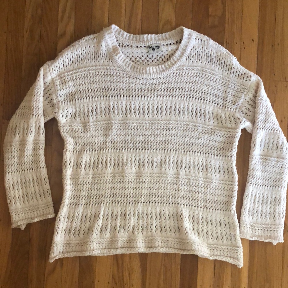 Show me your Mumu knit sweater